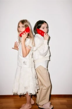 N°21 Skirt With Embroidered Organza Flowers