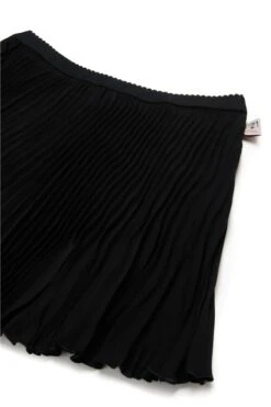 N°21 Soleil Pleated Crepe Skirt 6 N°21 Soleil Pleated Crepe Skirt -Bambini Abbigliamento Negozio N2100TN04180N900 03