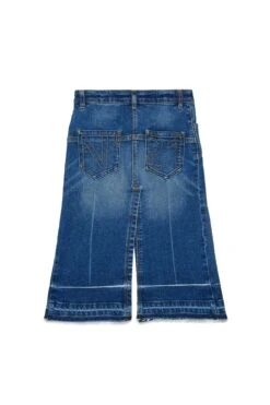 N°21 Worn-effect Denim Skirt -Bambini Abbigliamento Negozio N2100UN04020N01 02