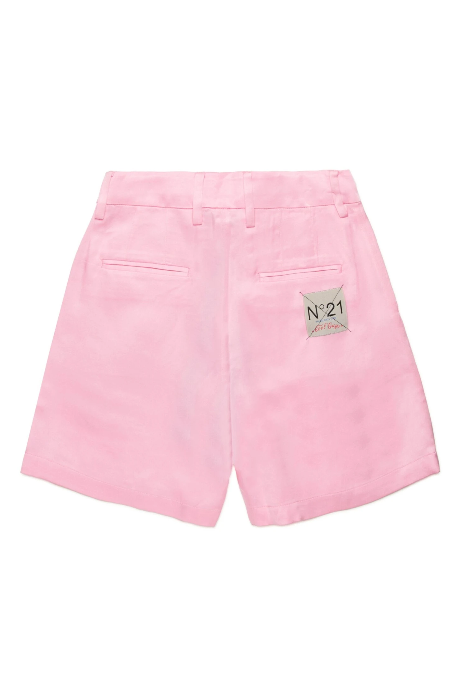 N°21 Satin Shorts With Pleats 3 N°21 Satin Shorts With Pleats - immagine 3