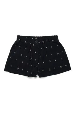 N°21 Allover Palms Crepe Shorts