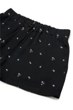 N°21 Allover Palms Crepe Shorts -Bambini Abbigliamento Negozio N2101FN04010N900 03 22dd66d8 4ac0 416a 84c5 069ee3a8a1ba