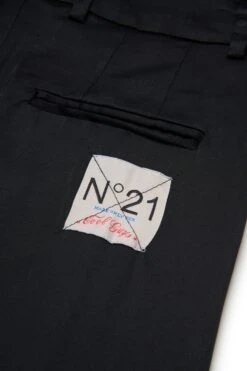 N°21 Satin Palazzo Pants With Pleats -Bambini Abbigliamento Negozio N2101KN03970N900 04 adbb0312 e177 4927 84df cc033a93c9aa