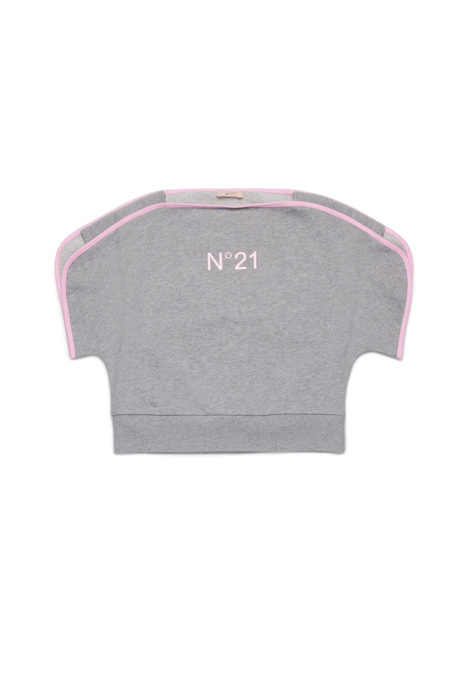 N°21 Sweatshirt With Boat Neckline 1 N°21 Sweatshirt With Boat Neckline
