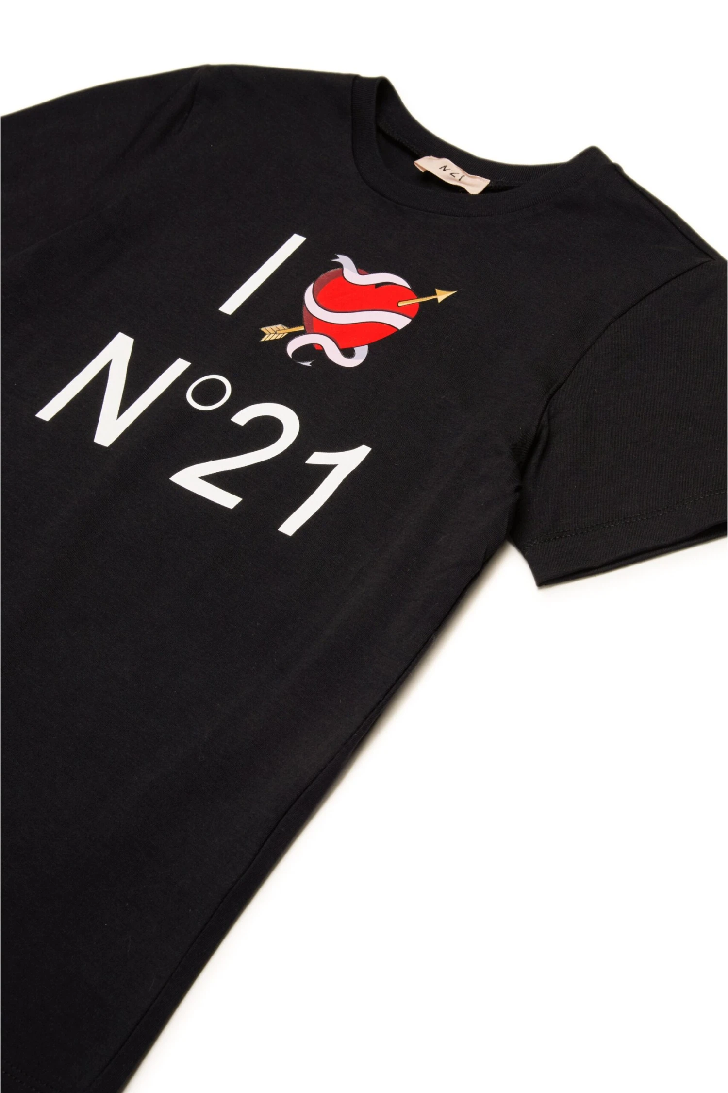 T-shirt With I Love N°21 Graphics 3 T-shirt With I Love N°21 Graphics - immagine 3