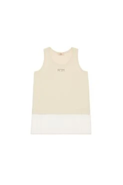 N°21 Double-layer Sleeveless T-shirt