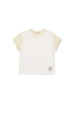 N°21 T-shirt With Embroidered Organza Flowers