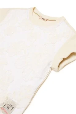 N°21 T-shirt With Embroidered Organza Flowers -Bambini Abbigliamento Negozio N2102GN04260N718 03 709f47f0 0123 437c 86c1 330caad18c01