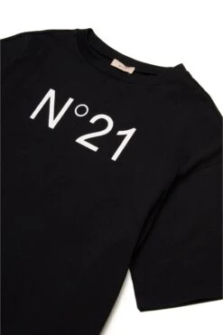 N°21 Branded Jersey Cover-up Dress 7 N°21 Branded Jersey Cover-up Dress -Bambini Abbigliamento Negozio N2102IN01530N900 03 5dae10c2 526e 41f3 a7c1 7622225411f4