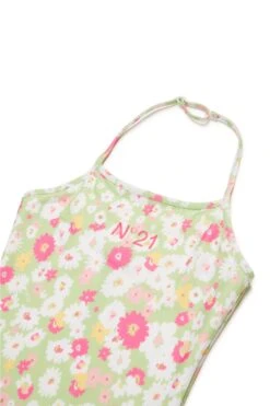 N°21 Floral One-piece Swimsuit -Bambini Abbigliamento Negozio N2102JN04210N513 03 9a0436dc fe24 4d69 90ee 04ceb243a518