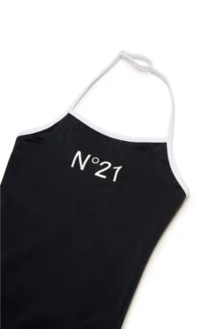 N°21 One-piece Branded Swimsuit -Bambini Abbigliamento Negozio N2102LN00590N900 03