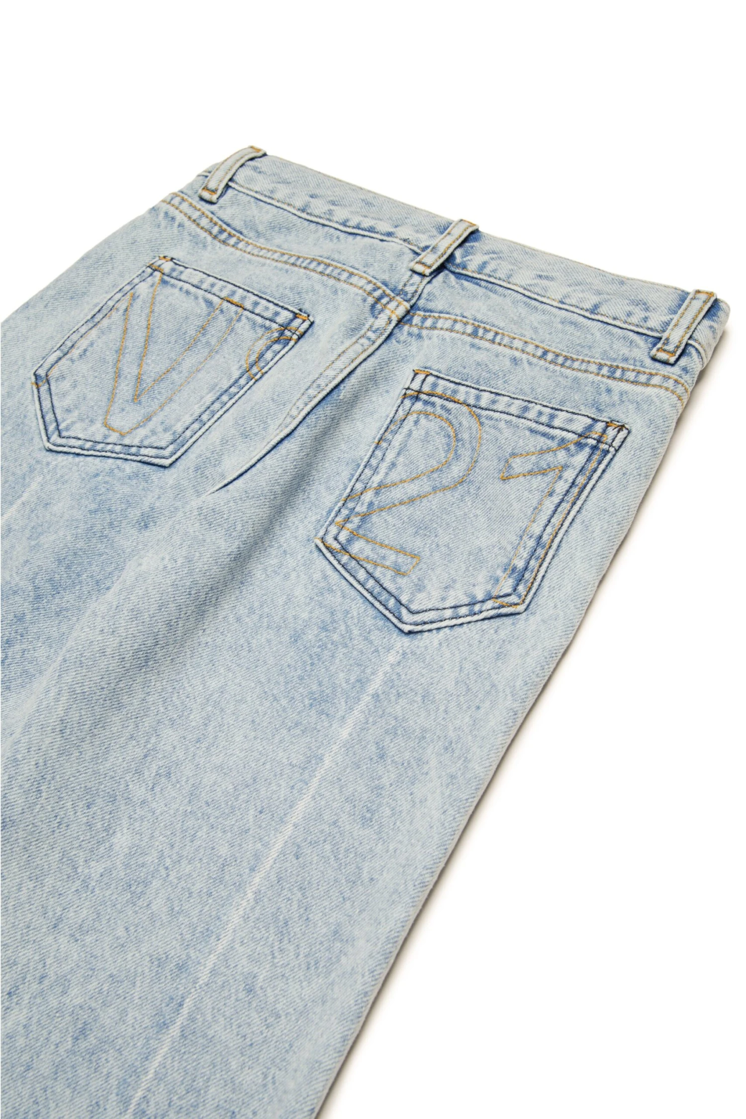 N°21 Straight Jeans With Marbled Effect 5 N°21 Straight Jeans With Marbled Effect - immagine 5