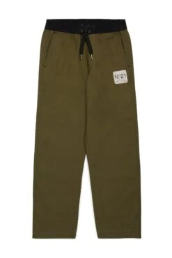 N°21 Canvas Wide Leg Pants