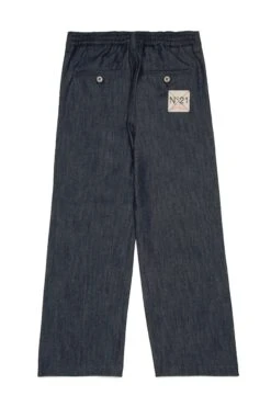 N°21 Wide-leg Jeans In Chambray Denim -Bambini Abbigliamento Negozio N2103AN04080N01 02 71962e1d 54ba 43d5 baec 57d924c3d7b6