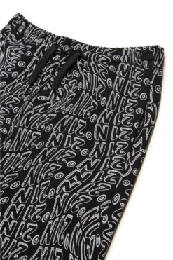 N°21 Fleece Allover Glitch Shorts -Bambini Abbigliamento Negozio N2103BN04100N900 03