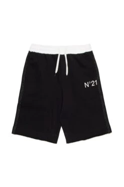 N°21 Fleece Colorblock Shorts