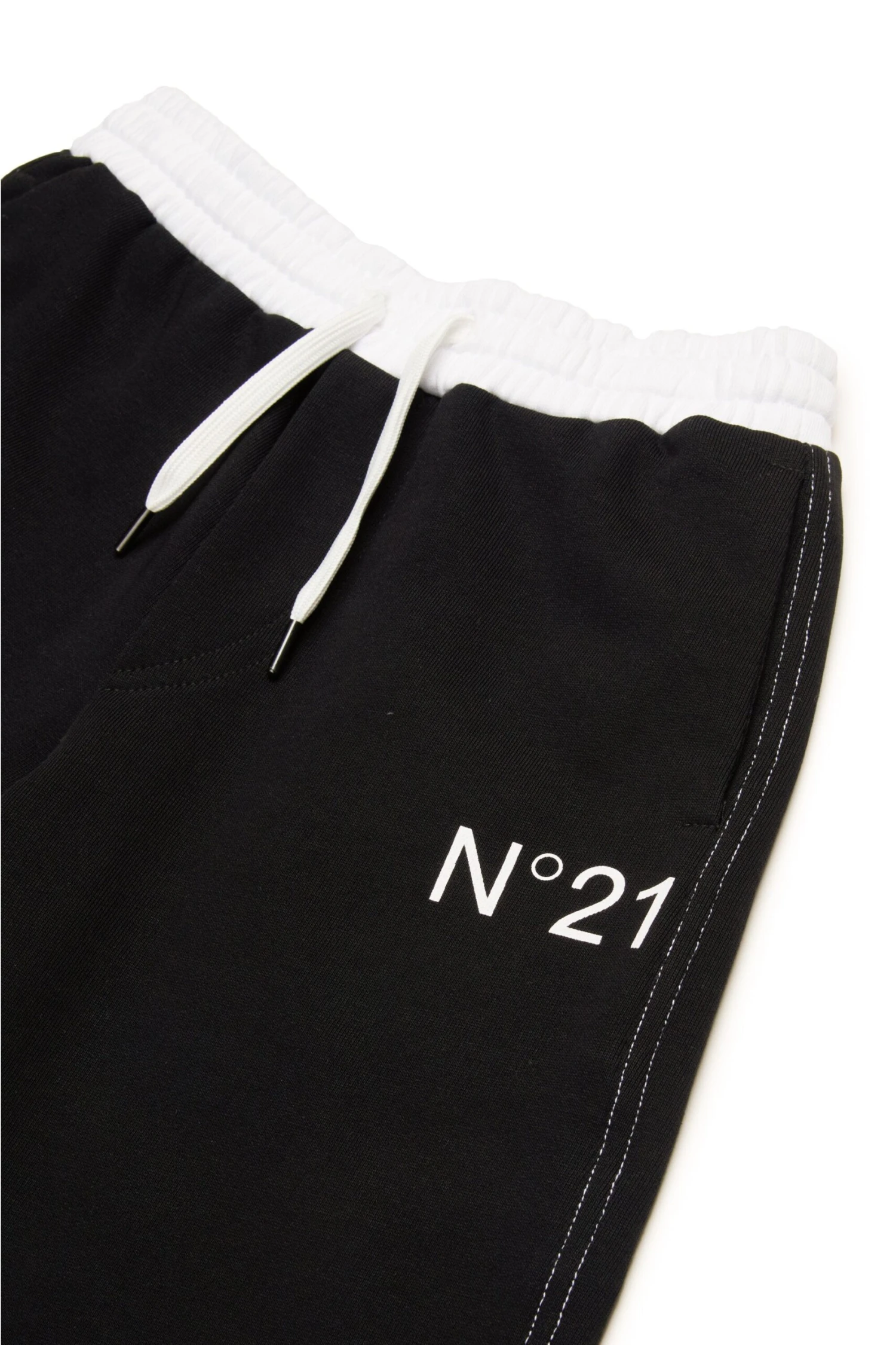 N°21 Fleece Colorblock Shorts 3 N°21 Fleece Colorblock Shorts - immagine 3