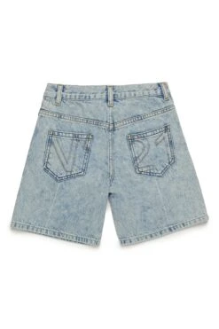 N°21 Marbled-effect Denim Shorts -Bambini Abbigliamento Negozio N2103EN04160N01 02 f4459a6c b288 4e54 aa94 8195721247d6