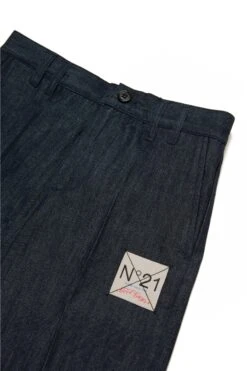 N°21 College Shorts In Chambray Denim -Bambini Abbigliamento Negozio N2103GN04080N01 03 c99fbd11 bd0d 4287 bdf8 058b0e8e77f9