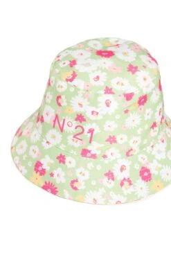 N°21 Allover Flowers Fisherman Hat 6 N°21 Allover Flowers Fisherman Hat -Bambini Abbigliamento Negozio N2104MN04250N513 03