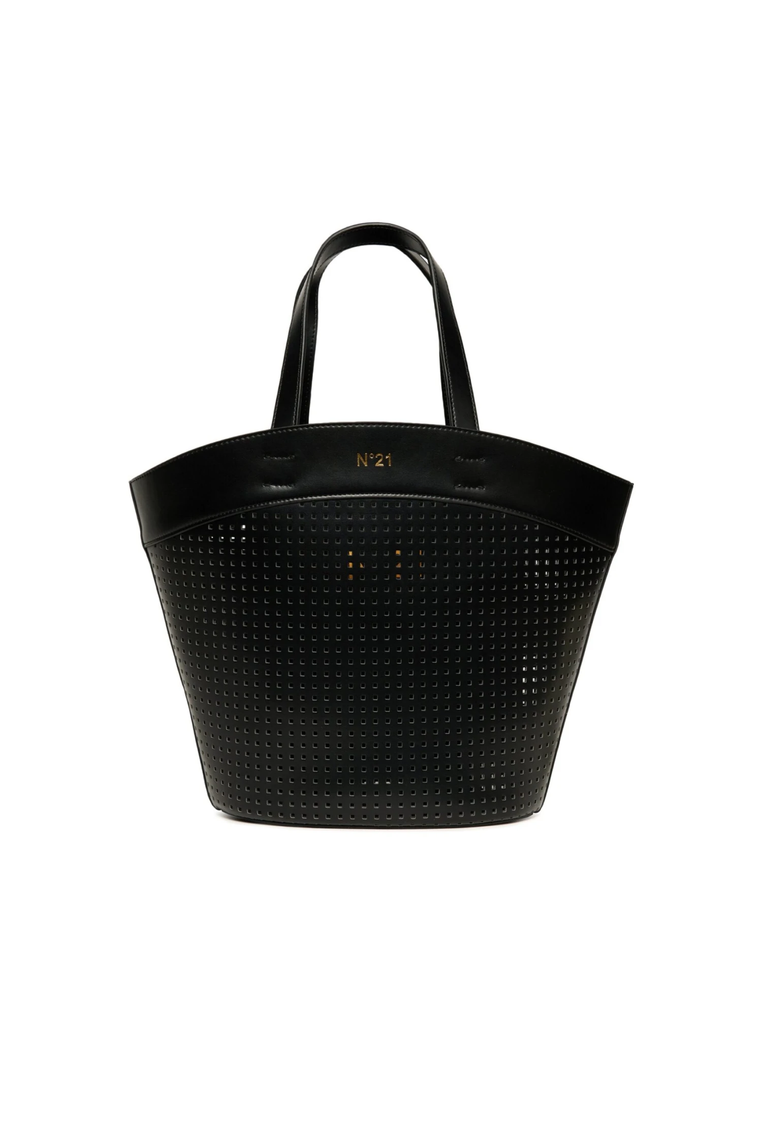 N°21 Perforated Shopper Bag 1 N°21 Perforated Shopper Bag