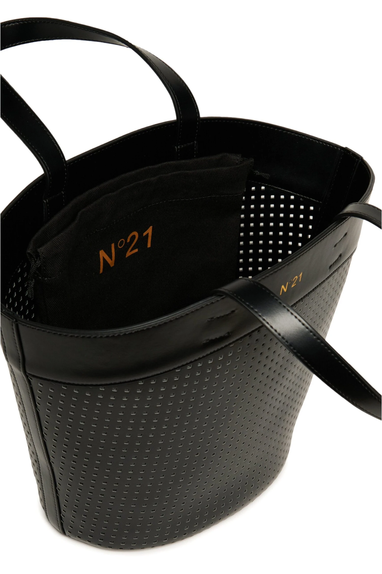 N°21 Perforated Shopper Bag 4 N°21 Perforated Shopper Bag - immagine 4
