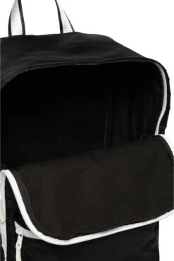 N°21 Black Backpack With Zip Fastening And Logo