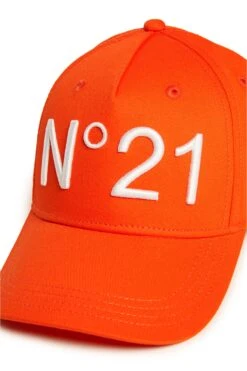 N°21 Gabardine Baseball Cap With Logo -Bambini Abbigliamento Negozio N2143FN00410N213 03