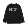 N°21 Crew-neck Jersey T-shirt With Logo