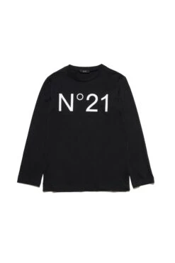 N°21 Crew-neck Jersey T-shirt With Logo