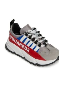 DSQUARED2 Low Top Sneakers With Logo And Bold Sole -Bambini Abbigliamento Negozio W00283WW004AH90Y 04 f9467b4c c862 40f2 8a9e 2d5fbd8dca63