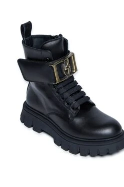 DSQUARED2 Branded Leather Boots -Bambini Abbigliamento Negozio W00285WW004AH990 04 42f989cd 2252 4b00 8c3f 393724651130