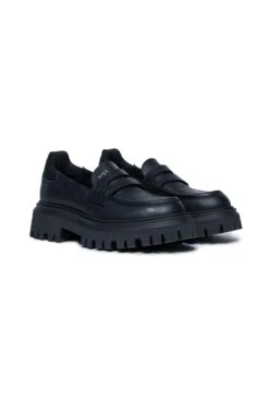 N°21 Leather Loafers With Track Sole -Bambini Abbigliamento Negozio W00328WW002AH990 02