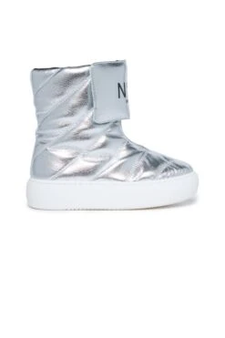 N°21 Quilted Faux Leather Midi Boots