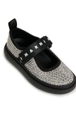 Marni Mary Jane Trainers With Rhinestones -Bambini Abbigliamento Negozio W00343WW001AH1BB 04
