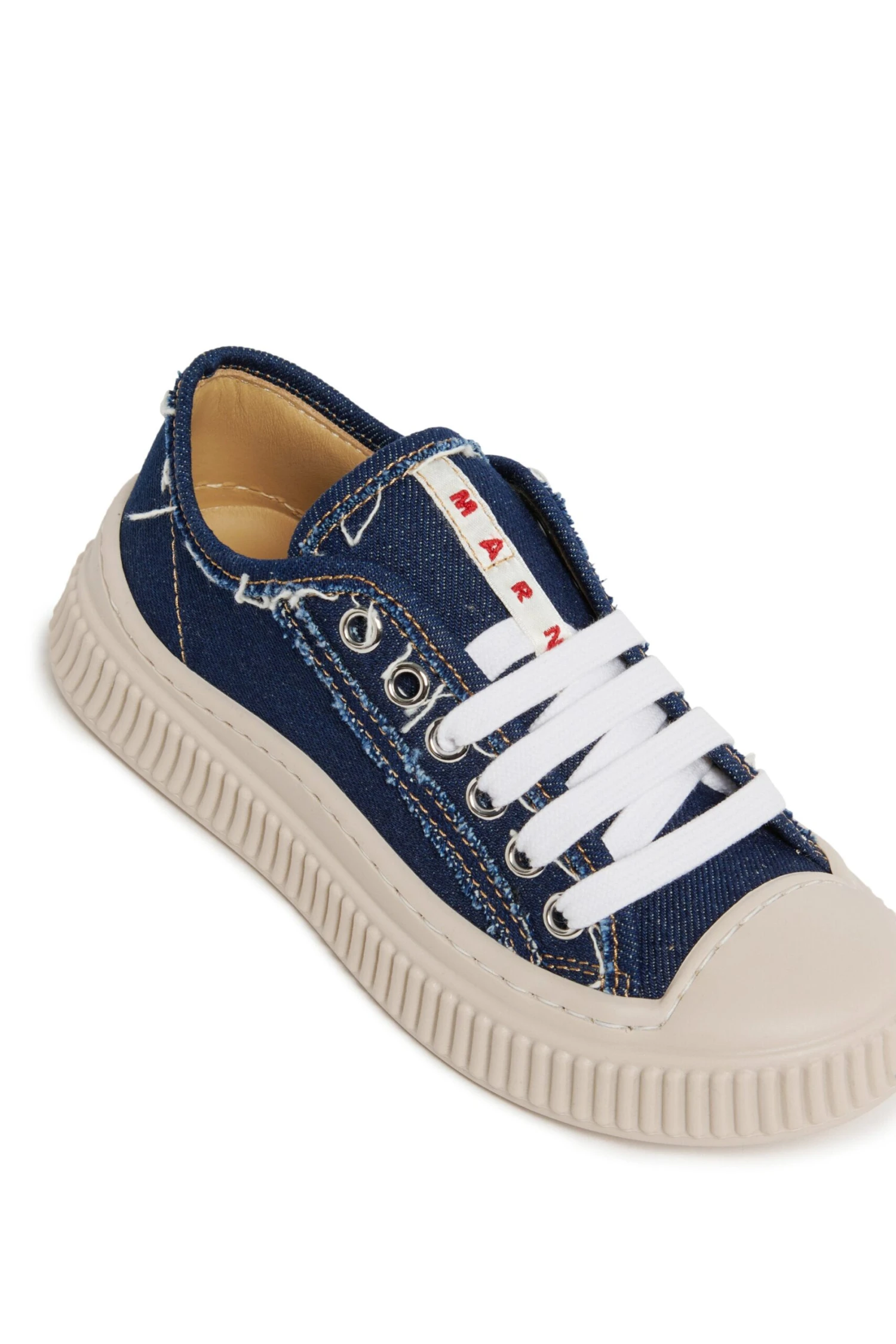 Marni Pablo Low Trainers In Denim With Patch 4 Marni Pablo Low Trainers In Denim With Patch - immagine 4