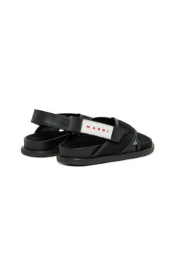Marni Crossed Fussbett Sandals -Bambini Abbigliamento Negozio W00354WW001AH990 03 fdfb3674 19fa 4fd8 b517 efa852dbdab1