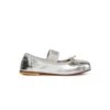 MM6 Maison Margiela Square-toed Leather Ballet Flats
