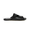 MM6 Maison Margiela Leather Slide Slippers With Elastic