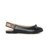 N°21 Leather Slingback Ballerinas With Bow
