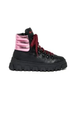 Marni Hiking Boots With Contrasting Collar