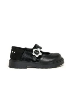 Marni Mary Jane Shoes With Flower Buckle