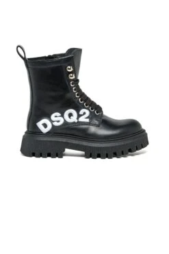 DSQUARED2 DSQ2 Logo Combat Boots